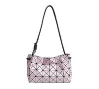 JZ Bolso Acolchado con Motivo Diamante - Ideal para Diario, Trabajo y Shopping -Pink