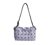 JZ Bolso Acolchado con Motivo Diamante - Ideal para Diario, Trabajo y Shopping -Purple