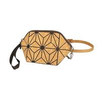 JZ Bolso Bandolera Concha para Móvil - Corcho PU y Correa Ajustable | Moquete de día ligero casual para viajes, casual, universidad, trabajo, desplazamiento y al aire libre