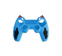 JZ Fire Carcasa del Controlador ps5 Antideslizante, Protector de la Carcasa de Caucho Blando Adecuado para ps5, Tapa del Controlador ps5 de Silicona, Hueco de Agarre del Pulgar, Lavable -Blue