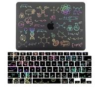 JZ Flash Black Clear Laptop Hard Shell Casos para MacBook Pro 16 Inch with M1 M2 M3 M4 Models A2991 A2485 A2780 A3403 con Tapa de Teclado - LT13