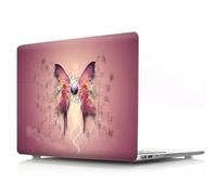 JZ para MacBook Pro 14 Inch Caso M4 M3 M2 M1 A3112 A3185 A3401 A2918 A2992 A2779 A2442 - Creative Painting,Almohadillas Antideslizantes, Estuche Protector Ultra Delgado y Ligero - Wings of Love