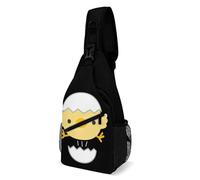 JZemdybill Bolsa cruzada, bolsa de pecho de pollito de cáscara de huevo, bolsa bandolera para viajes, compras, deportes