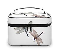 JZemdybill Bolsa de cosméticos, bolsa de maquillaje de perro galgo colorido, bolsa de aseo de viaje de cuero para mujer, Estilo-13, 25x18x15cm