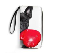 JZemdybill Cartera de cuero, calavera y huesos cruzados, con cuerda, tamaño pequeño y gran capacidad, fácil de transportar, Estilo-8, 19.7x10.5cm, Moderno