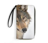 JZemdybill Cartera de cuero, calavera y huesos cruzados, con cuerda, tamaño pequeño y gran capacidad, fácil de transportar, Estilo-1, 19.7x10.5cm, Moderno