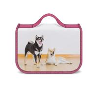 JZemdybill Shiba Inu - Neceser colgante para perro, impermeable, para viajes, negocios, vacaciones, Shiba Inu Dog, Talla única