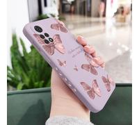 JZFDCLF Funda de Mariposa para Xiaomi Redmi Note 14, 13, 12, 12S, 11, 11E, 11S, 10, 10A, 10T, 10S, 9T, 9, 8, 7 Pro, 10C, 9T, 4G, 5G, Color Morado Claro 2, para Note 13ProPlus
