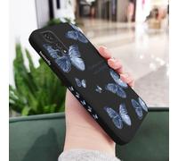 JZFDCLF Funda de Mariposa para Xiaomi Redmi Note 14, 13, 12, 12S, 11, 11E, 11S, 10, 10A, 10T, 10S, 9T, 9, 8, 7 Pro, 10C, 9T, 4G, 5G, Color Negro 1, para Note 13ProPlus