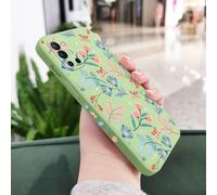 JZFDCLF Funda de Silicona líquida con diseño de jardín para OnePlus 11, 10T, 10R, 9R, 9RT, 9, 8T, 8, 7, 7T Pro 5G, Color Verde Claro 1, para OnePlus 9 Pro