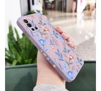 JZFDCLF Funda de Silicona líquida con diseño de jardín para OnePlus 11, 10T, 10R, 9R, 9RT, 9, 8T, 8, 7, 7T Pro 5G, Color Morado Claro 2, para OnePlus 11R