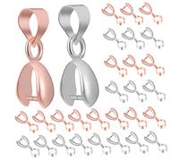 JZFOACHR 100 Péndulo Clayes Conectores de Bricolaje para Collares y Pulseras de diseñador Accesorios creativos únicos y duraderos