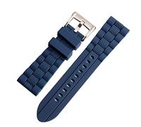 JZFOACHR 20 mm 22 mm 23 mm Banda de goma Strap Men Women Watch Band para AR Watch