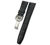 JZFOACHR 20 mm de 21 mm 22 mm de banda de vigilancia de piel de vaca para IWC Big Pilot's Watches Portofino Portugieser Real cuero de cuero Pulseras de pulsera