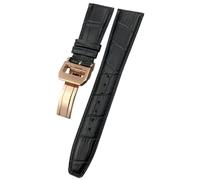 JZFOACHR 20 mm de 21 mm 22 mm de banda de vigilancia de piel de vaca para IWC Big Pilot's Watches Portofino Portugieser Real cuero de cuero Pulseras de pulsera