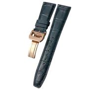 JZFOACHR 20 mm de 21 mm 22 mm de banda de vigilancia de piel de vaca para IWC Big Pilot's Watches Portofino Portugieser Real cuero de cuero Pulseras de pulsera
