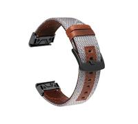 JZFOACHR 22 26 mm Quickfit Watchband Strap Fit para Fenix 7 7x 6 6x Pro 5x 5 Plus 3hr 935 Epix Genuine Leather Band Watch Welpband
