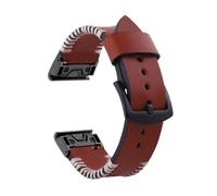JZFOACHR 22 26 mm Quickfit Watchband Strap Fit para Fenix 7 7x 6 6x Pro 5x 5 Plus 3hr 935 Epix Genuine Leather Band Watch Welpband