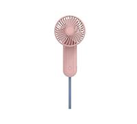 JZFOACHR 3 en 1 Mini Fan de hábil Plegado Plegado para Viajar, Ventilador de Tesoros de Carga USB Gran Capacidad Portable Ventilador de Regalo portátil Portable (Color: Color Verde, Tamaño: F30)