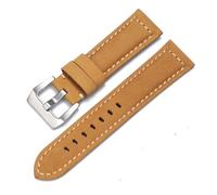 JZFOACHR Adecuado para Panerai Watch Straapleatherstrap Men Women Adecuado para PAM111/441/312 Correa de cuero 20 mm 22 mm de 24 mm 26 mm