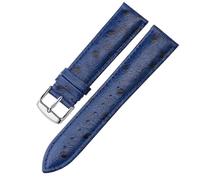 JZFOACHR Banda de cuero vintage 18 mm 20 mm 22 mm Strapspatrón de liberación rápida Strap de vigilancia Pulseras Accesorios de reloj