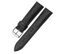 JZFOACHR Banda de cuero vintage 18 mm 20 mm 22 mm Strapspatrón de liberación rápida Strap de vigilancia Pulseras Accesorios de reloj
