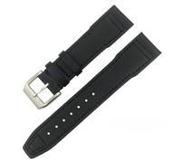 JZFOACHR Banda de reloj de cuero 20 mm 21 mm 22 mm para IWC IW3777 IW3270 Mark 18 Big Pilot's Watch Strap Brown Soft Cowhide Stracelets