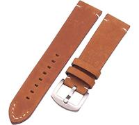 JZFOACHR Banda de reloj de metal, banda de reemplazo de cuero, correas de reloj, correa para la muñeca para hombres y mujeres,