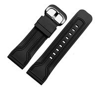JZFOACHR Banda de reloj Silicone de 28 mm Bandas para siete en el viernes Strap Silicone Rubber Watch Accesors Bintor de pulsera impermeable de la muñeca, hebilla negra-negra-negra.