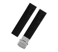 JZFOACHR Bandas de reloj de silicona deportiva para Tissot T048 T048.417 Reloj Strap T-Race T-Sports Band Body Pulsera impermeable caucho suave