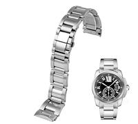 JZFOACHR Bandillas de reloj de 23 mm de reloj de metal Men Bandas de relojes de acero inoxidable Women Strap Band para accesorios de ajuste