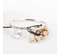 JZFOACHR Collar Europa y la Pulsera Creativa en Forma de corazón de San Valentín S Día Cien Pulseras