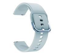 JZFOACHR Correa de cabeza plana 18/20/22 mm Correa de silicona adecuada para Samsung para para GT4For Xiaomi Reloj Strap