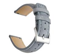JZFOACHR Correa de cuero Reloj 18 mm 19 mm 20 mm Band de 22 mm Vintage Corturas de reemplazo de banda de velo a mano marrón gris para accesorios de reloj