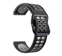 JZFOACHR Correas de banda de vigilancia de reemplazo de 20 mm para 2 bandas de reloj inteligentes Sport Silicone para brazalete de pulsera de 42 mm Correa