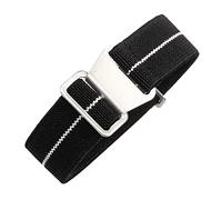 JZFOACHR Correas de reloj elegantes y elegantes para hombres mujeres, hombres para mujeres Mujeres para la piel Retro Retro Strap Elastic Nylon Band
