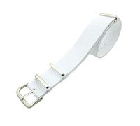JZFOACHR Correas de reloj elegantes y elegantes para hombres y mujeres, correa de nailon tejida de una pieza para hombres y mujeres, accesorios de repuesto, 20mm