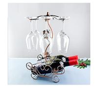 JZFOACHR Estante de Vino Tinto, Estante de Vino Estante de Almacenamiento, Estante de Vino de Metal Soporte para el Vino Colgante Soporte de vinos Soportes de vínculo Barra de Estante de Estante