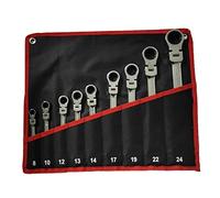 JZFOACHR Juego de llaves de trinquete Llave de trinquete. Juego de llaves multifunción. Herramientas de reparación de automóviles. Conjunto de claves. Llave maestra de la máquina herramienta. Llave