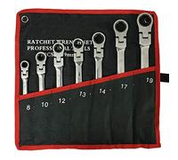 JZFOACHR Juego de llaves de trinquete Llave de trinquete. Juego de llaves multifunción. Herramientas de reparación de automóviles. Conjunto de claves. Llave maestra de la máquina herramienta. Llave