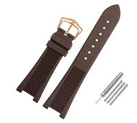 JZFOACHR Los accesorios de las bandas de relojes son adecuados para Patek Philippe 5711 5712G Nautilus Ratch Chain Store especial de silicona de muesca 24-13 mm