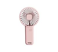 JZFOACHR Mini Ventilador USB portátil Recargable Mini Handsb Han Mano Soporte de Ventiladores personales eléctricos para el Ventilador de la Oficina en casa (Color: Oro, tamaño: 31 * 96 * 185 mm)