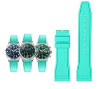 JZFOACHR Para IWC Fluoro Rubber Store Releing Pilot Pilot AMG PETRONAS F1 Equipo impermeable Sports Sports Watchbel 20 mm 22 mm 22 mm