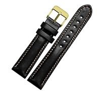 JZFOACHR Para la banda de la banda de la banda de tejido liso de uso general clásico, correa de la marca de moda 18 mm 20 mm 21 mm 22 mm genuina de la pulsera de la suma