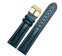 JZFOACHR Para la banda de la banda de la banda de tejido liso de uso general clásico, correa de la marca de moda 18 mm 20 mm 21 mm 22 mm genuina de la pulsera de la suma