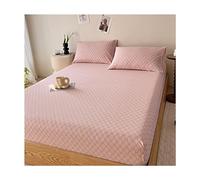 JZFOACHR Sábanas Ajustables de Lujo 100% algodón, tamaño Twin-XL, Queen King, Las más Suaves, sin colchas, Bolsillo Profundo elástico, Solo una sábana Ajustable (Color: E, tamaño: Twin-XL)