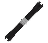 JZFOACHR Silicone Rubber Watch Band para Ulysse Nardin Outdoor Sports Pulsera impermeable Strp Store Reemplazo Accesorios para relojes Partes