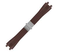 JZFOACHR Silicone Rubber Watch Band para Ulysse Nardin Sports Outdoor Sports Pulsera de pulsera impermeable Accesorios de relojes de reloj
