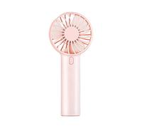 JZFOACHR Ventilador portátil Mini Handheld, Pequeño Ventilador USB de Velocidad Personal Ajustable Diseño Lindo para Ventilador de Viajes Interiores al Aire Libre (Color: Oro, tamaño: 1200 mA)