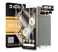JZG 2 x Protector de pantalla Google Pixel 7 Pro [No-Vidrio], 2 x Lente de cristal templado, Autocuración, Sin burbujas, Fácil de instalar, Ultra-HD
